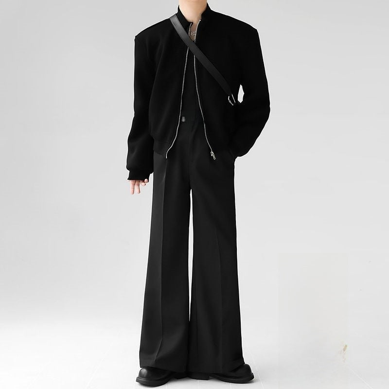 Nameria Suit Long Pants Micro-flare Mid-rise Full-length