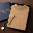 Nameria Mens Cashmere Blend Seamless Short Sleeve Knit Sweater