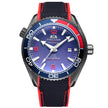 Nameria Automatic Luminous Date Watch Rubber Strap 45mm