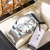 Nameria Podagar Quartz Day Date Watch Stainless Steel