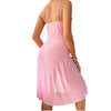 Nameria Cut Out V Neck Sleeveless Nightgown Long Skirt