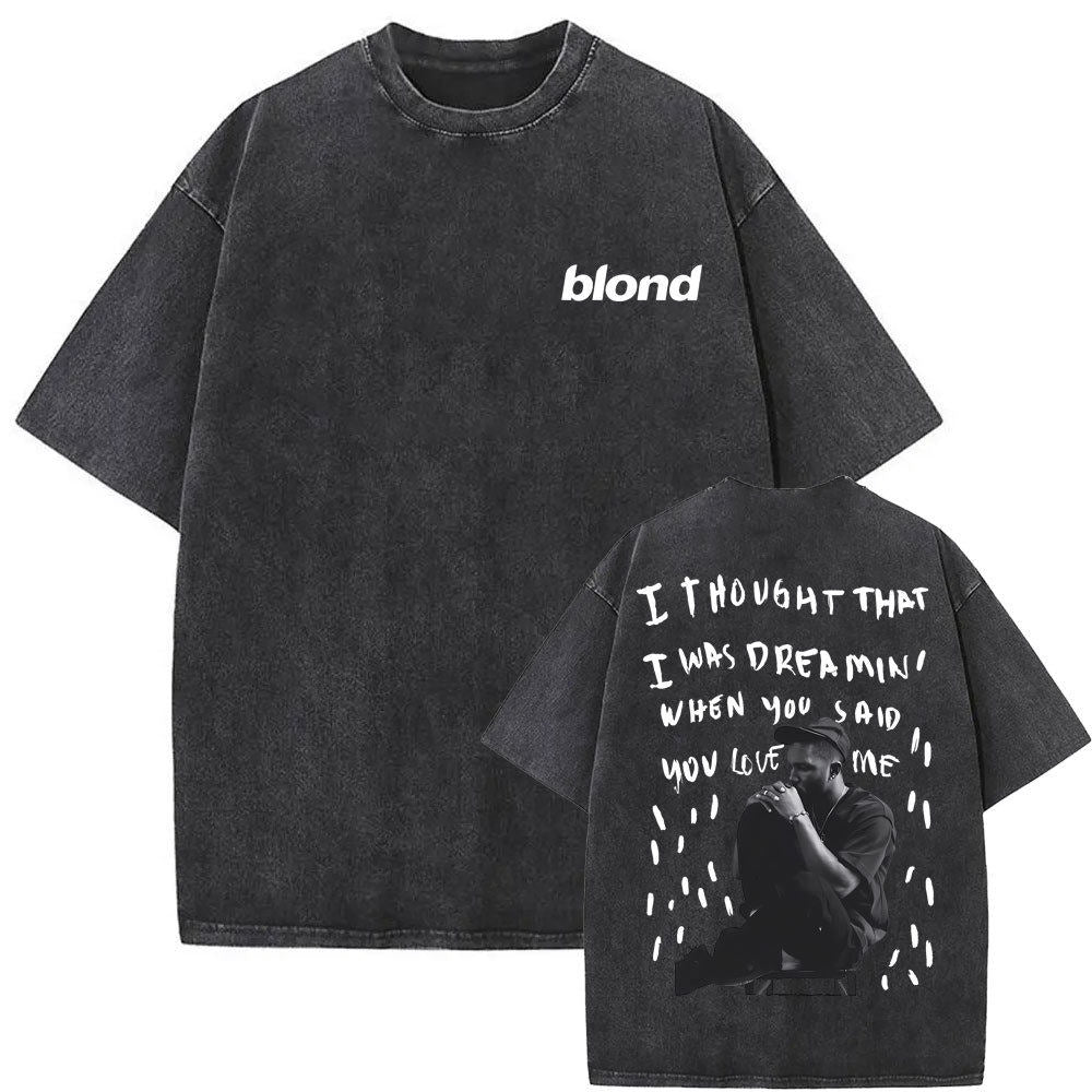 Nameria Unisex Vintage Wash Oversized Cotton T-Shirt