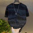 Nameria Unisex Loose Short Sleeve T-Shirt Starry Sky Gradient