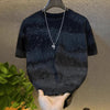 Nameria Unisex Loose Short Sleeve T-Shirt Starry Sky Gradient