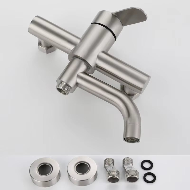 Nameria Stainless Steel Shower Mixer Tap – Wall Mounted Hot Cold Faucet