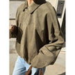 Nameria Suede Textured Lapel Bomber Jacket