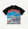 Nameria Unisex Japanese Retro Loose Fit Cotton T-Shirt