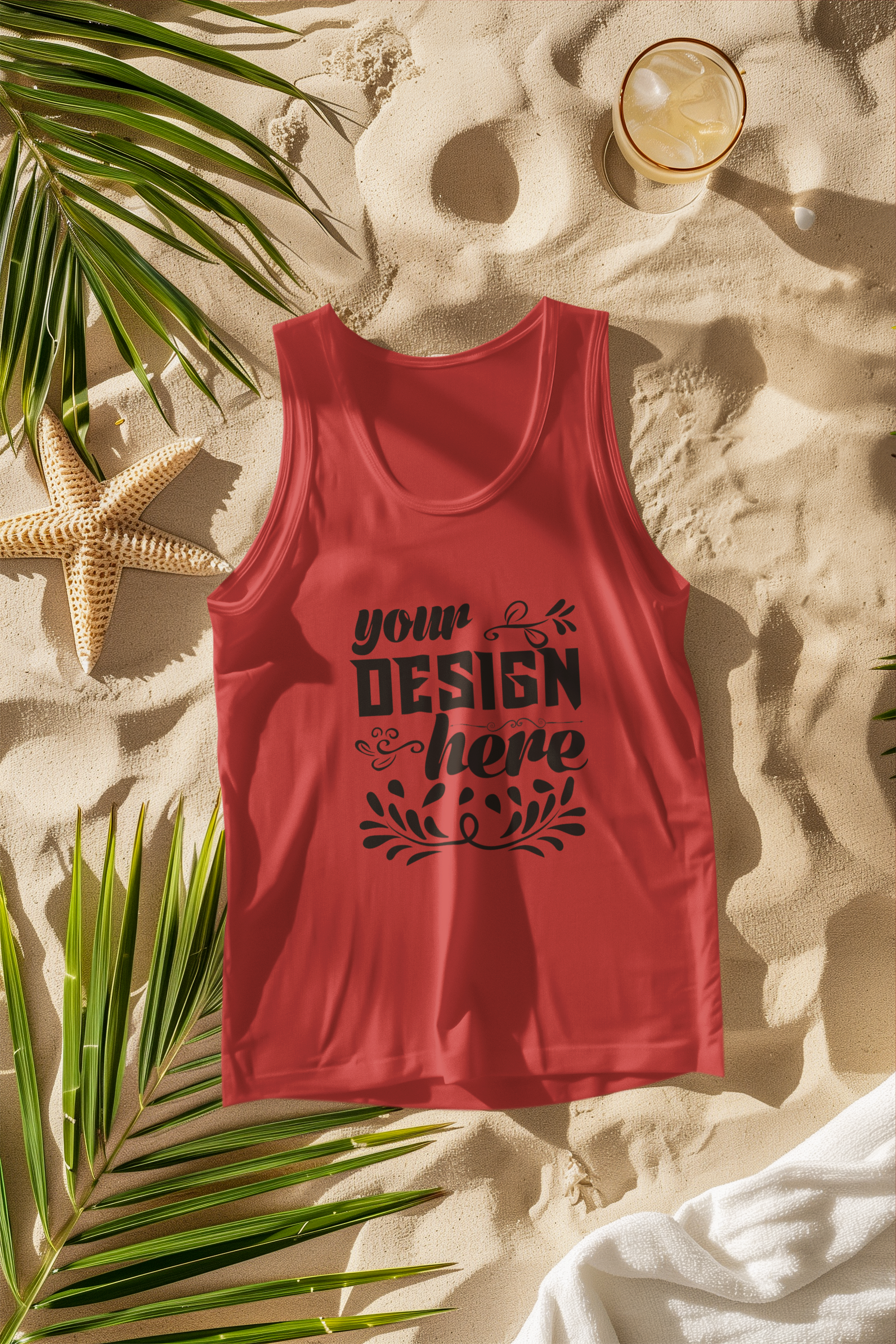 Customizable Bella+Canvas 3480 Unisex Jersey Tank Top Lightweight Retail Fit